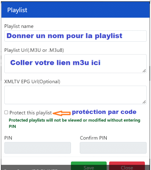 lien m3u sur ibo player