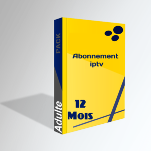 Abonnement IPTV 12 mois adultes